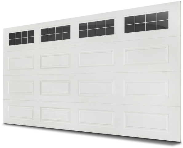 White Garage Door